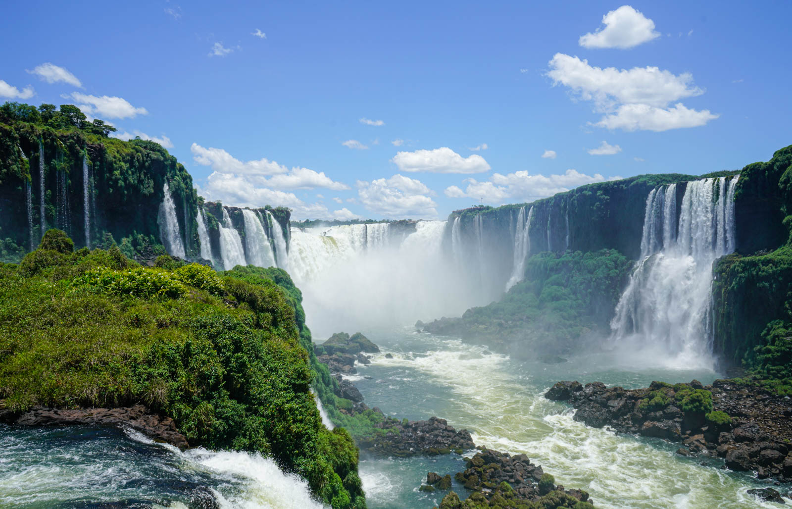 As close as you can get to Devil's Throat on Brazil's side