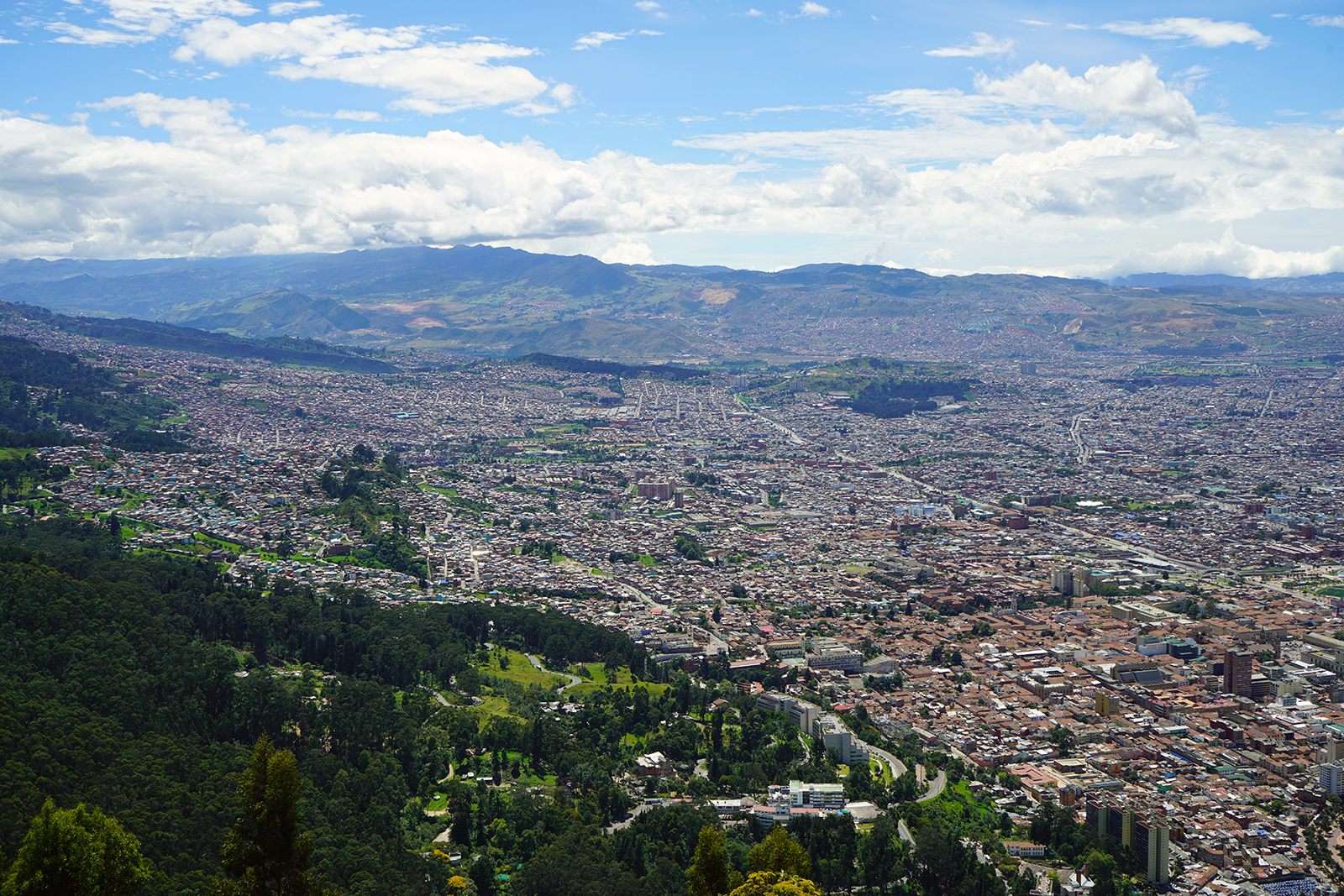 Monserrate views are incredible