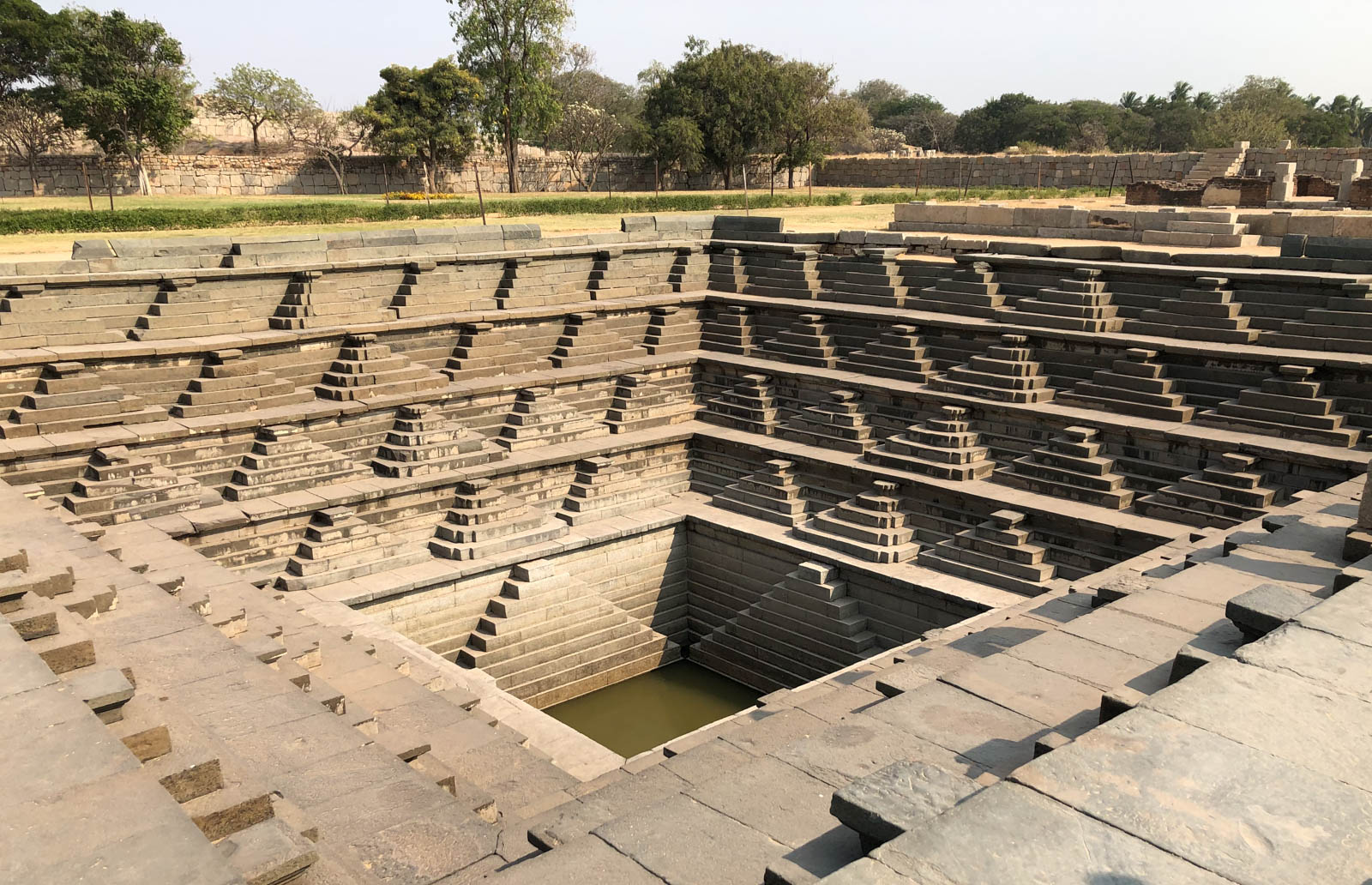 Refurbished stepwell