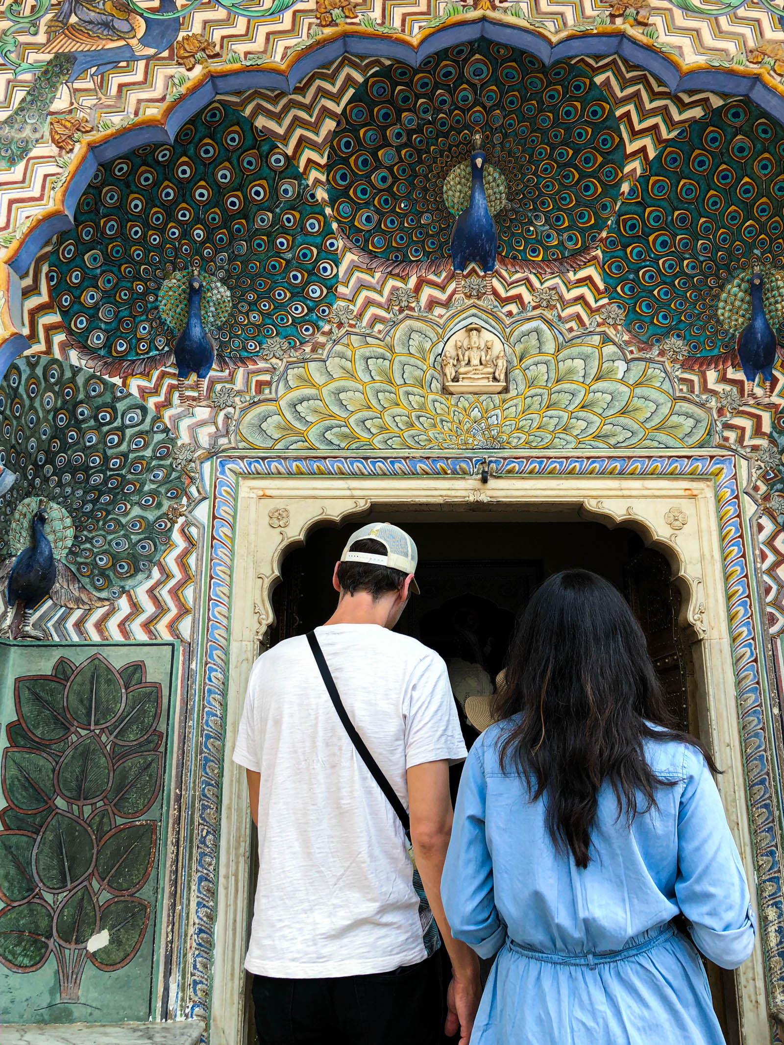 Another beautiful doorway in the city palace
