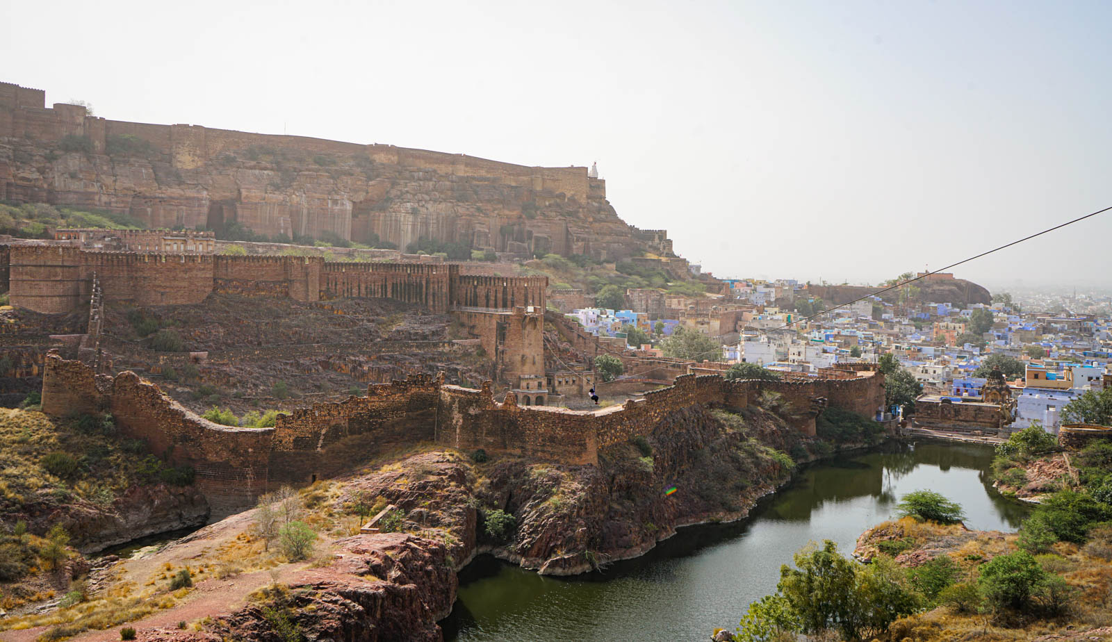 Tiffany Ziplining at Mehrangarh Fort