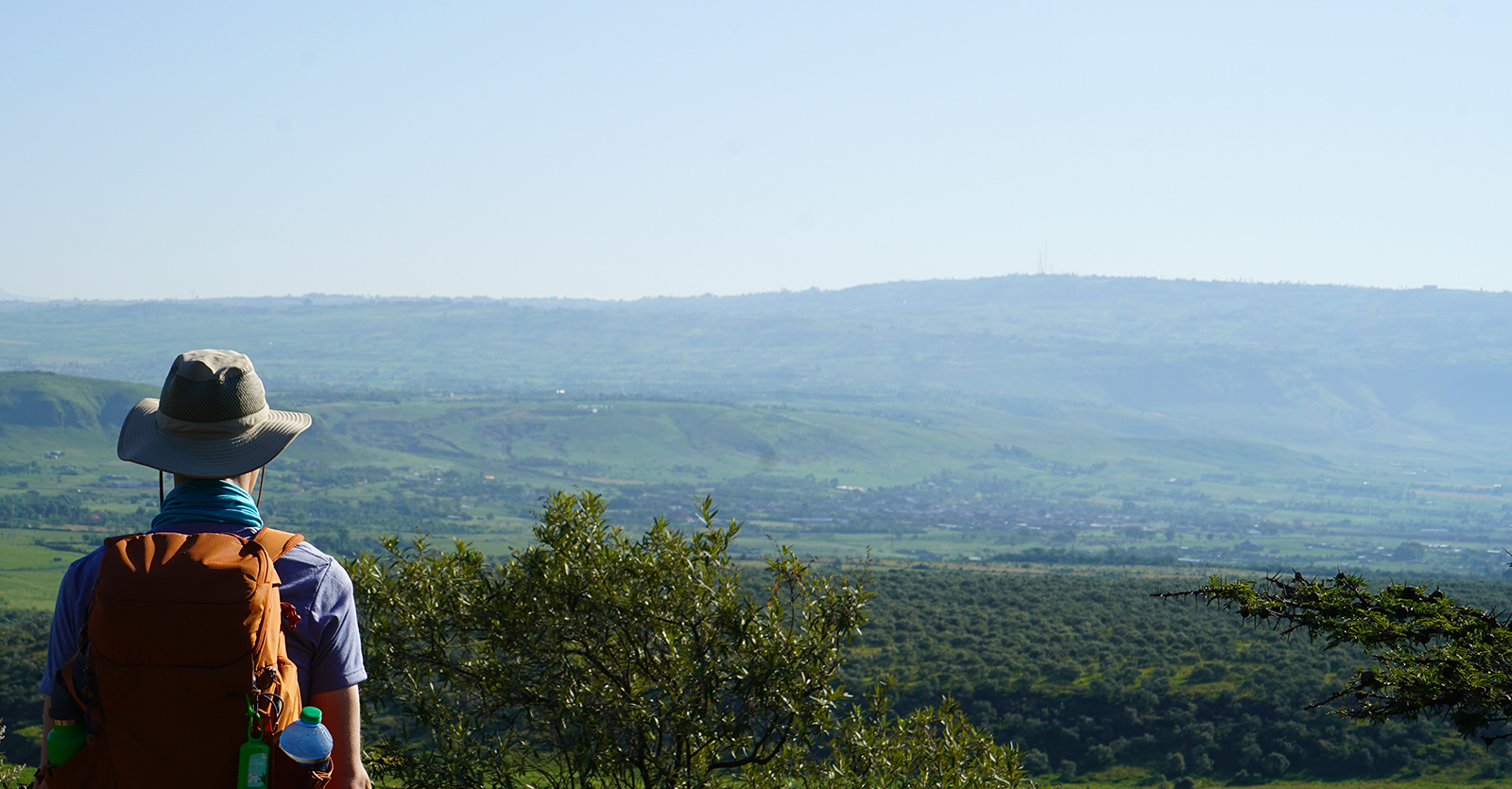 Climbing Mt. Longonot