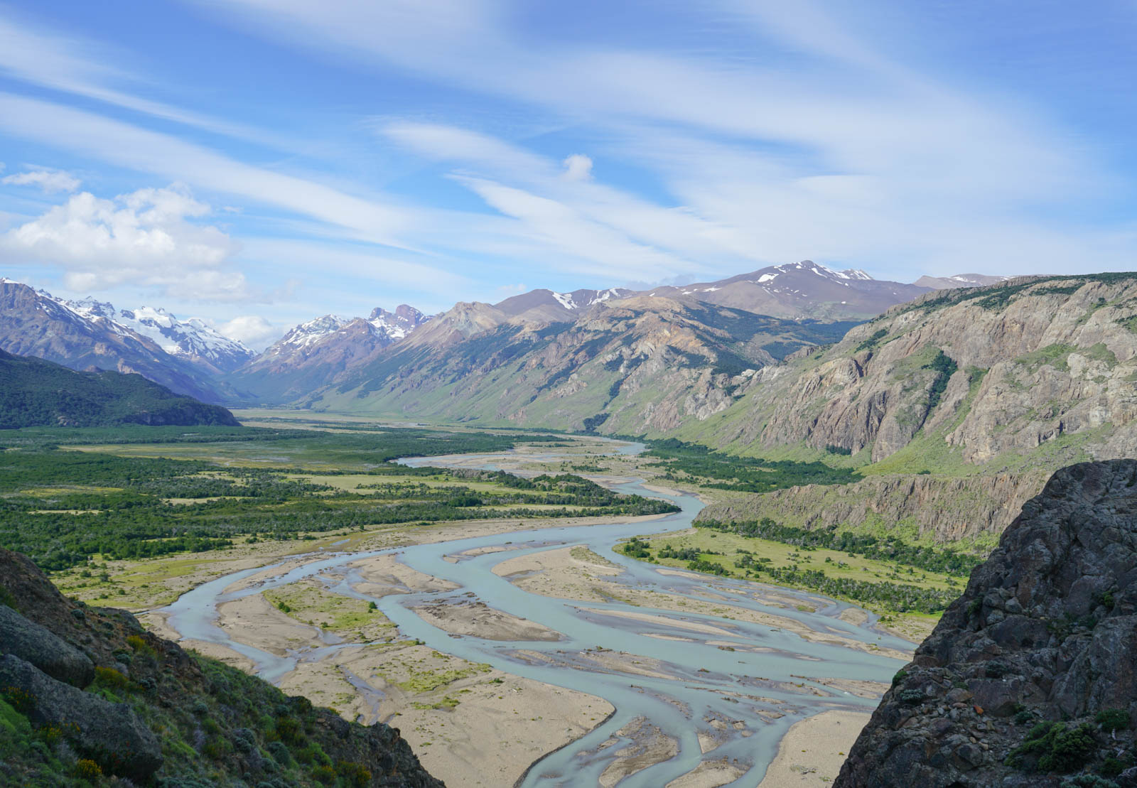 A view of the valley