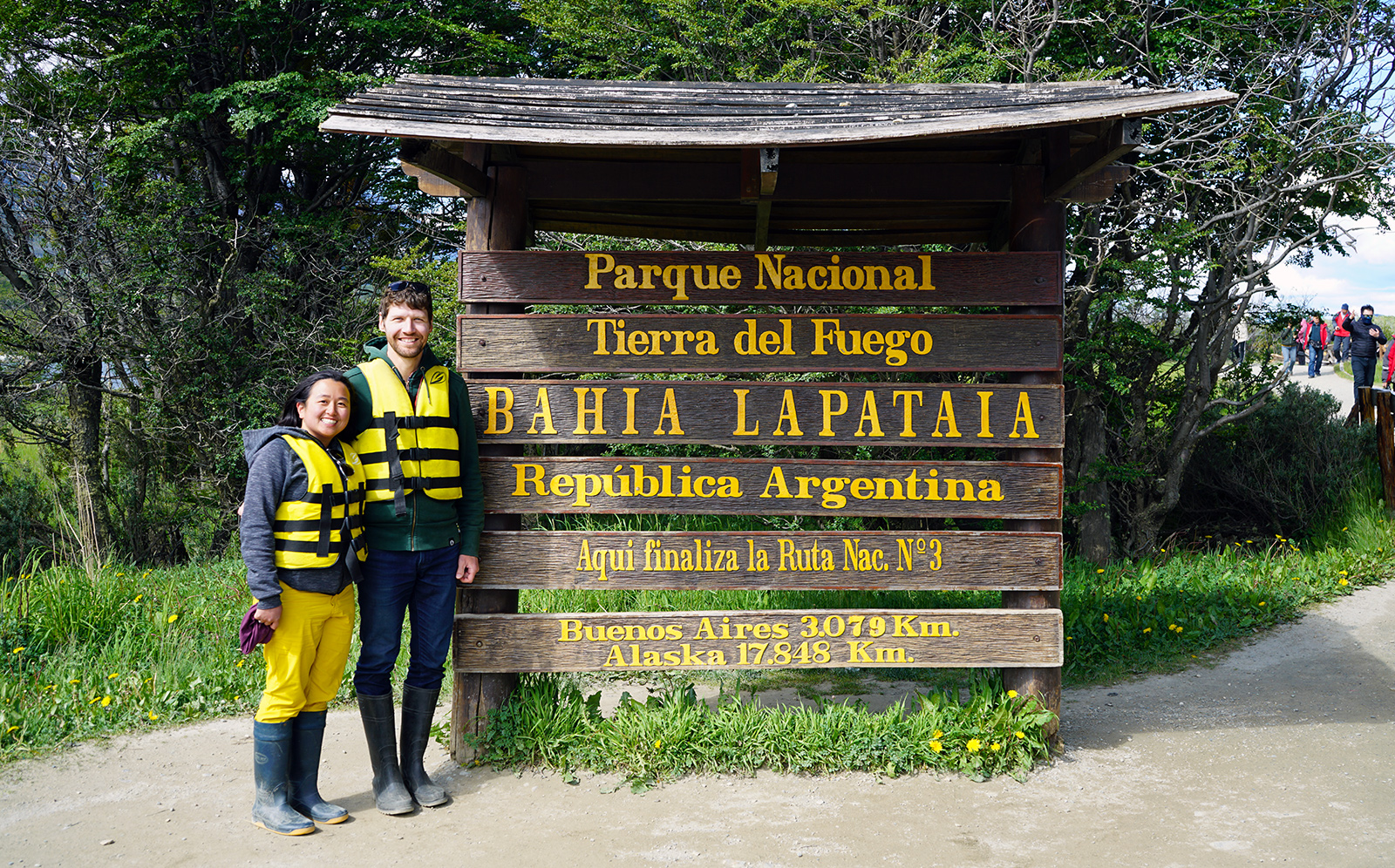 Here we are at the end of the world