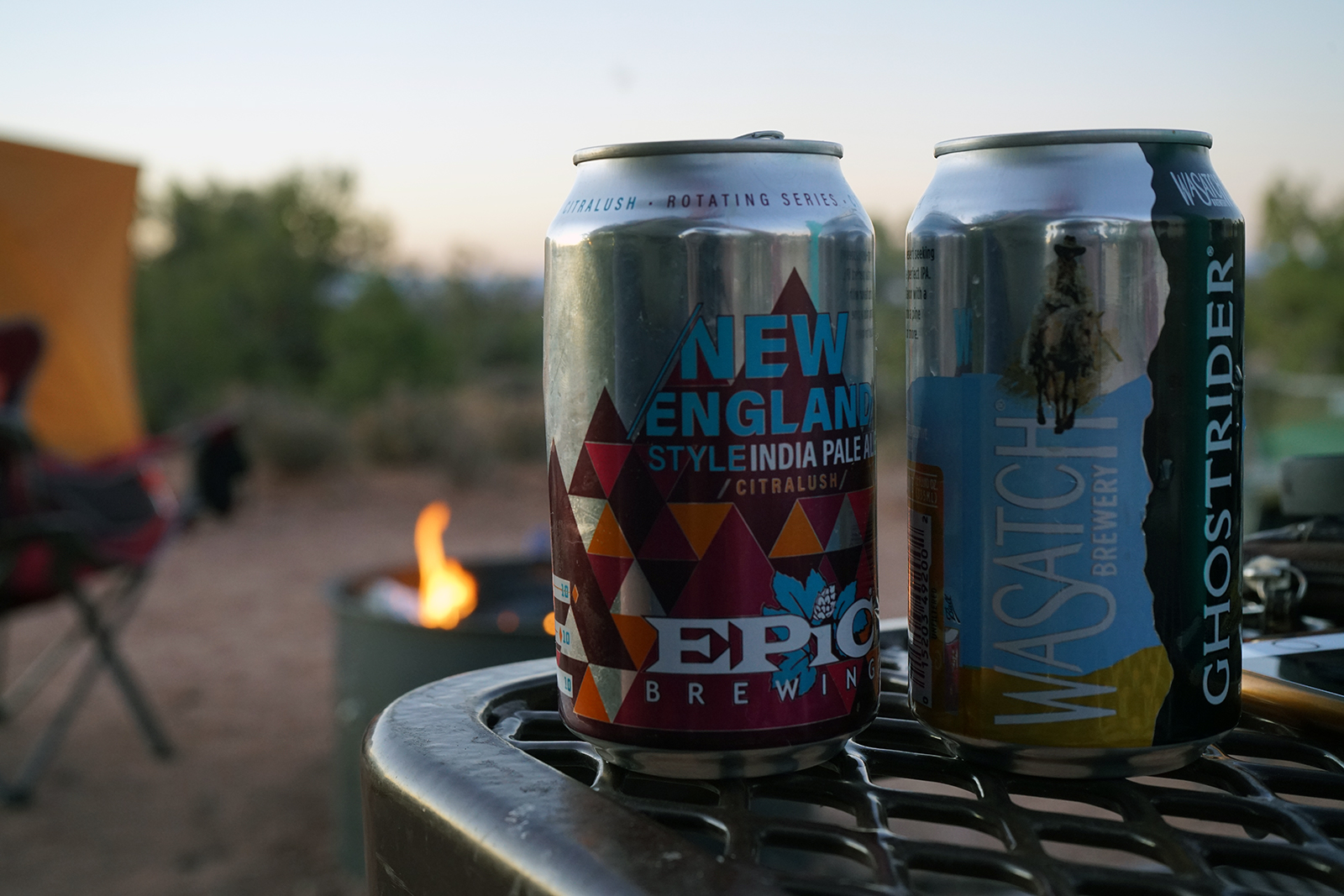 Horse Thief Campground Grilling