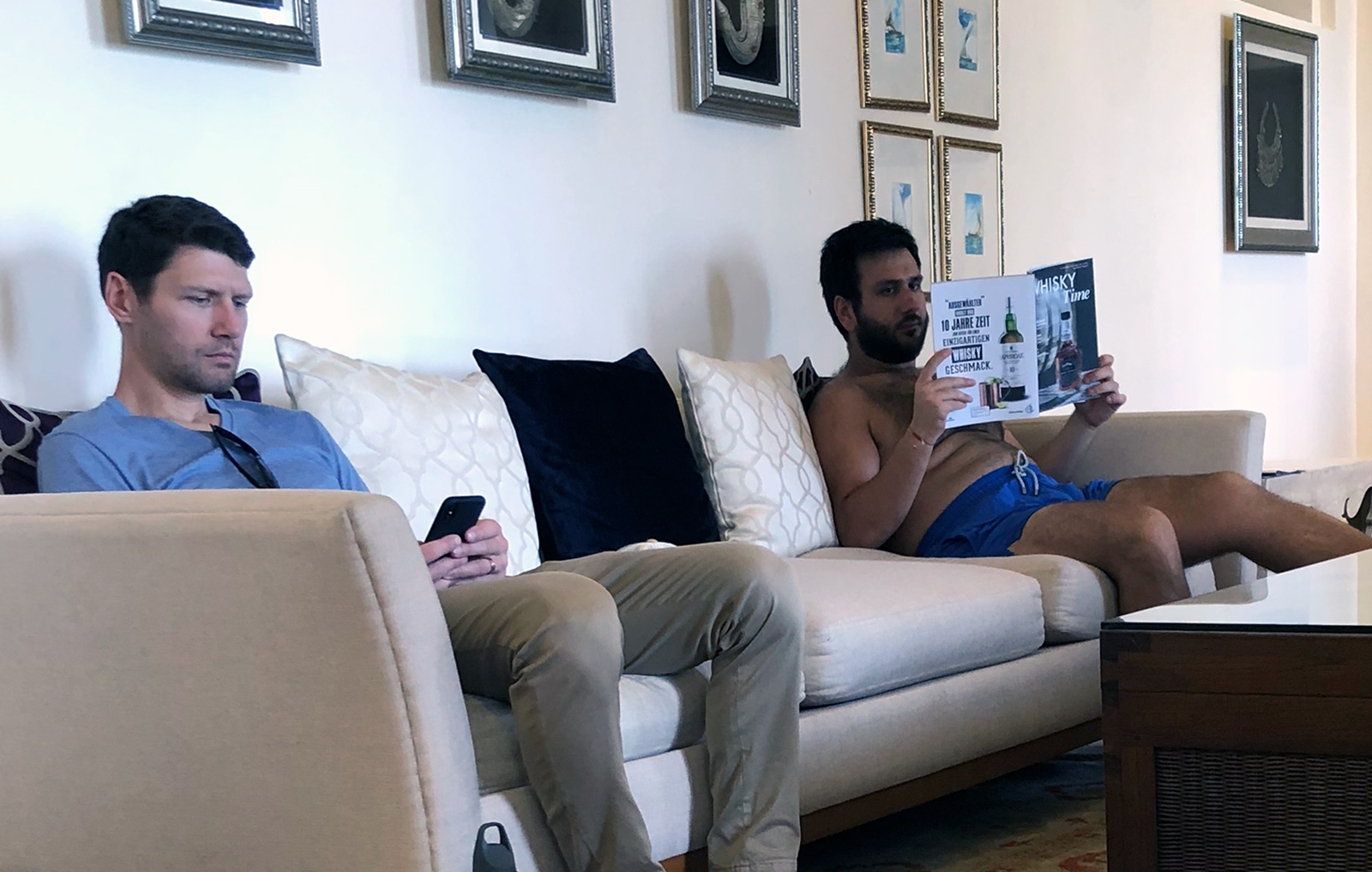 C'mon, Brian is trying to read