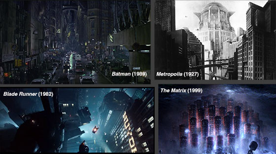 The skyline from *Metropolis*