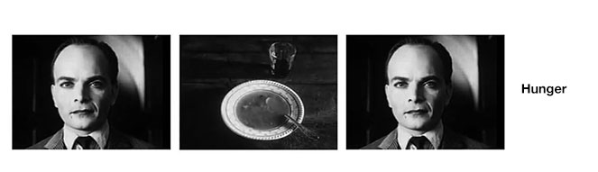 The Kuleshov Effect - soup creates the illusion of hunger