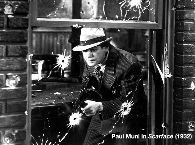 Paul Muni in *Scarface*