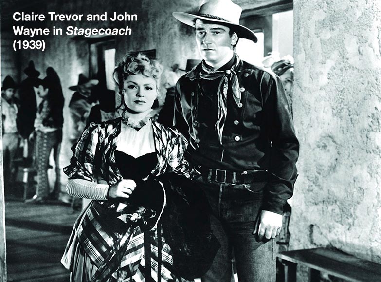 John Wayne in *Stagecoach*